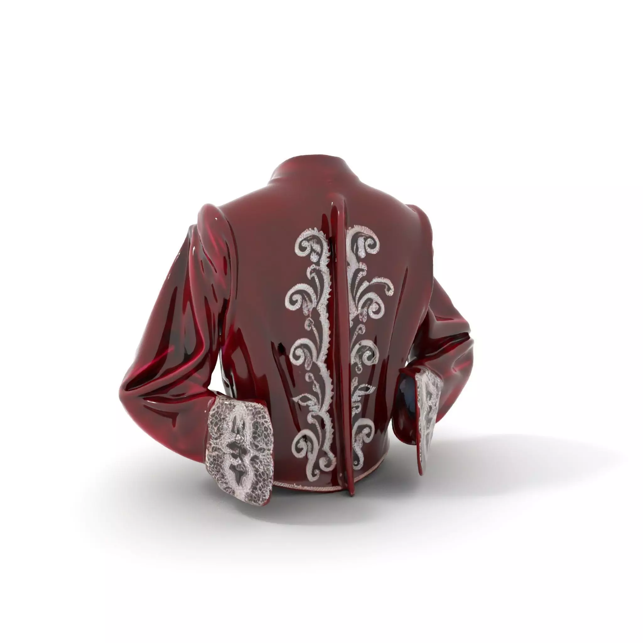 Elegant Velvet Jacket model pack Low-poly 3D model_0