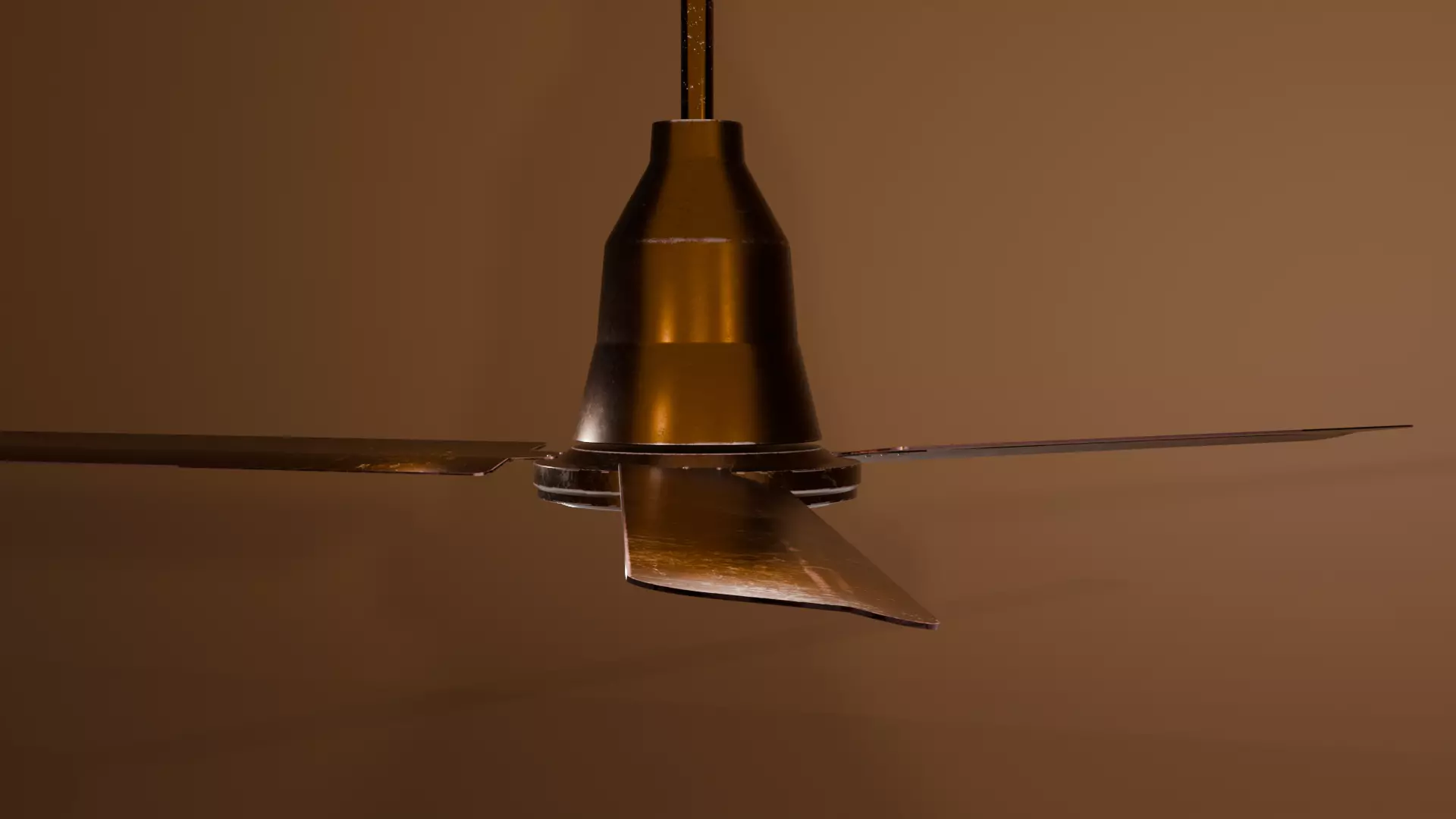 Ceiling Fan Free 3D model_3
