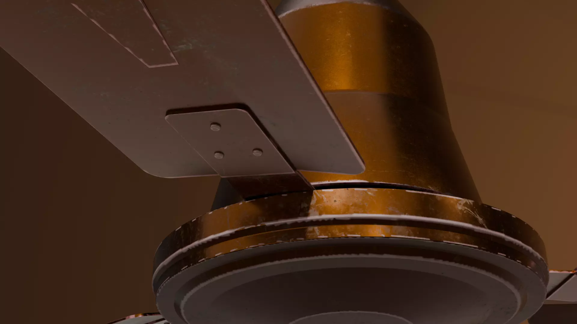 Ceiling Fan Free 3D model_4