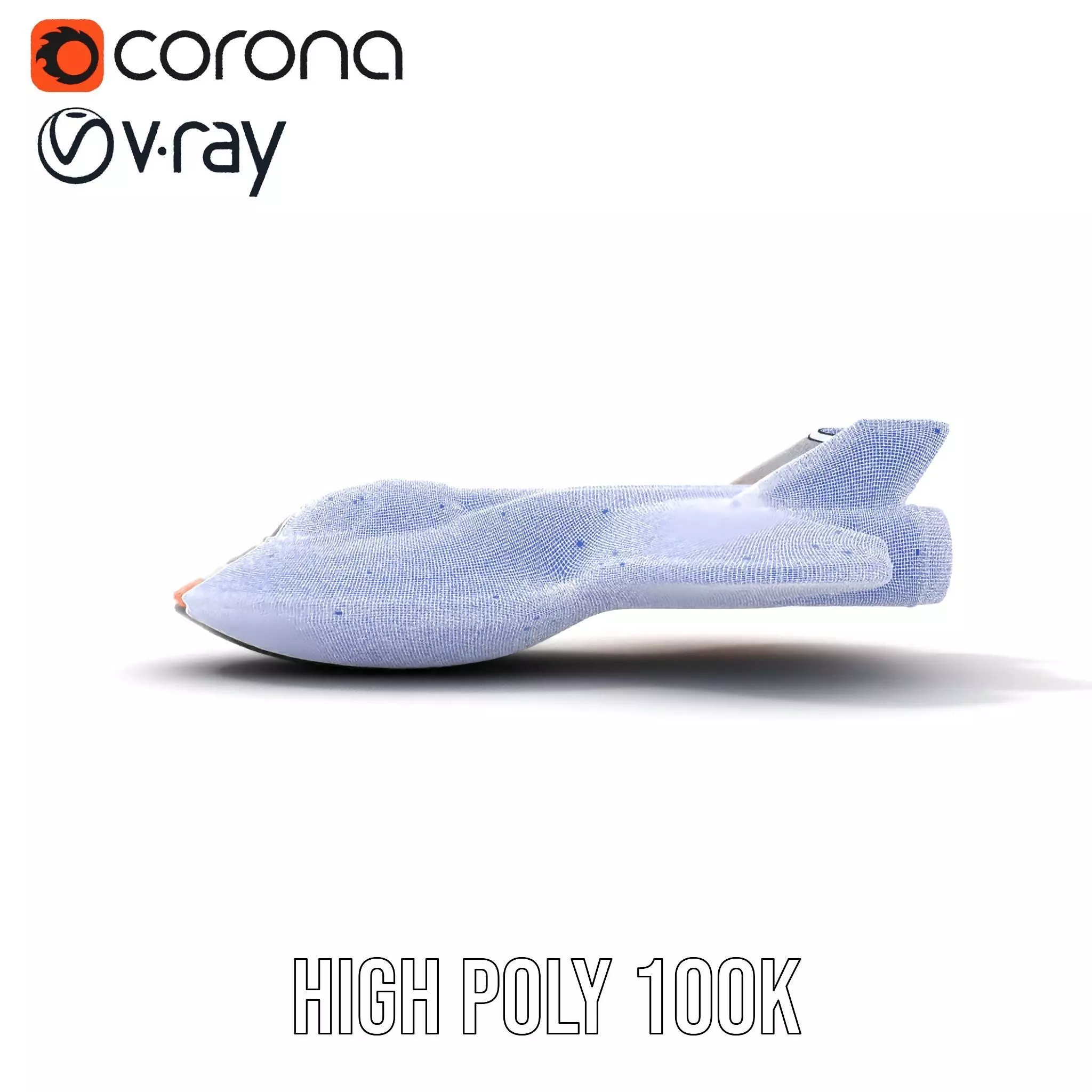 Futuristic Orange Spaceship model pack Low-poly 3D model_26