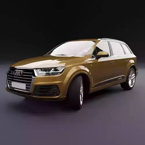 Audi Q7 Tfsi e Brown