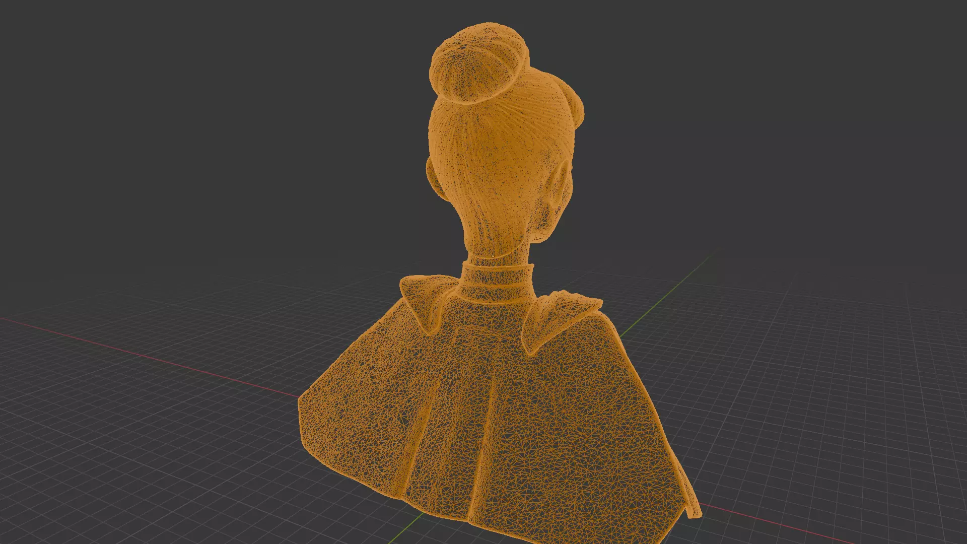 Audrey Hepburn 3D print model_13