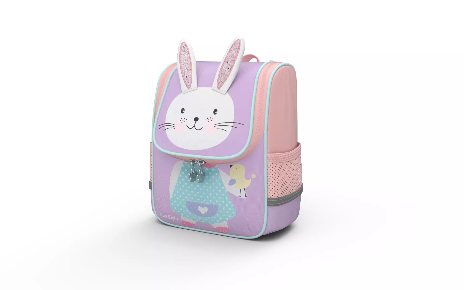 Cute Toddler Backpack Toddler Bag Low-poly 3D model
