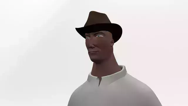 Explorer Cartoon Character