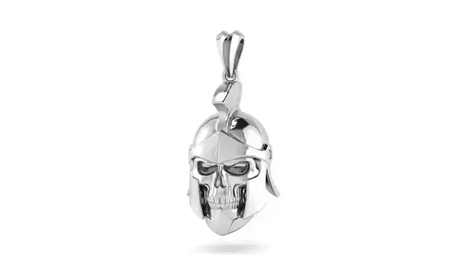 Espartan Skull Pendant