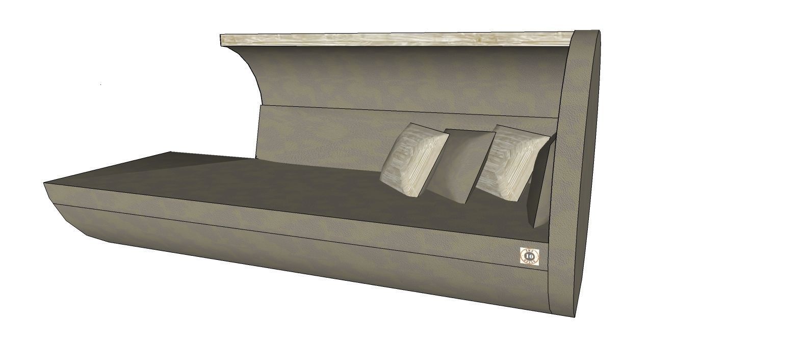 TENT COUCH 3D model_1