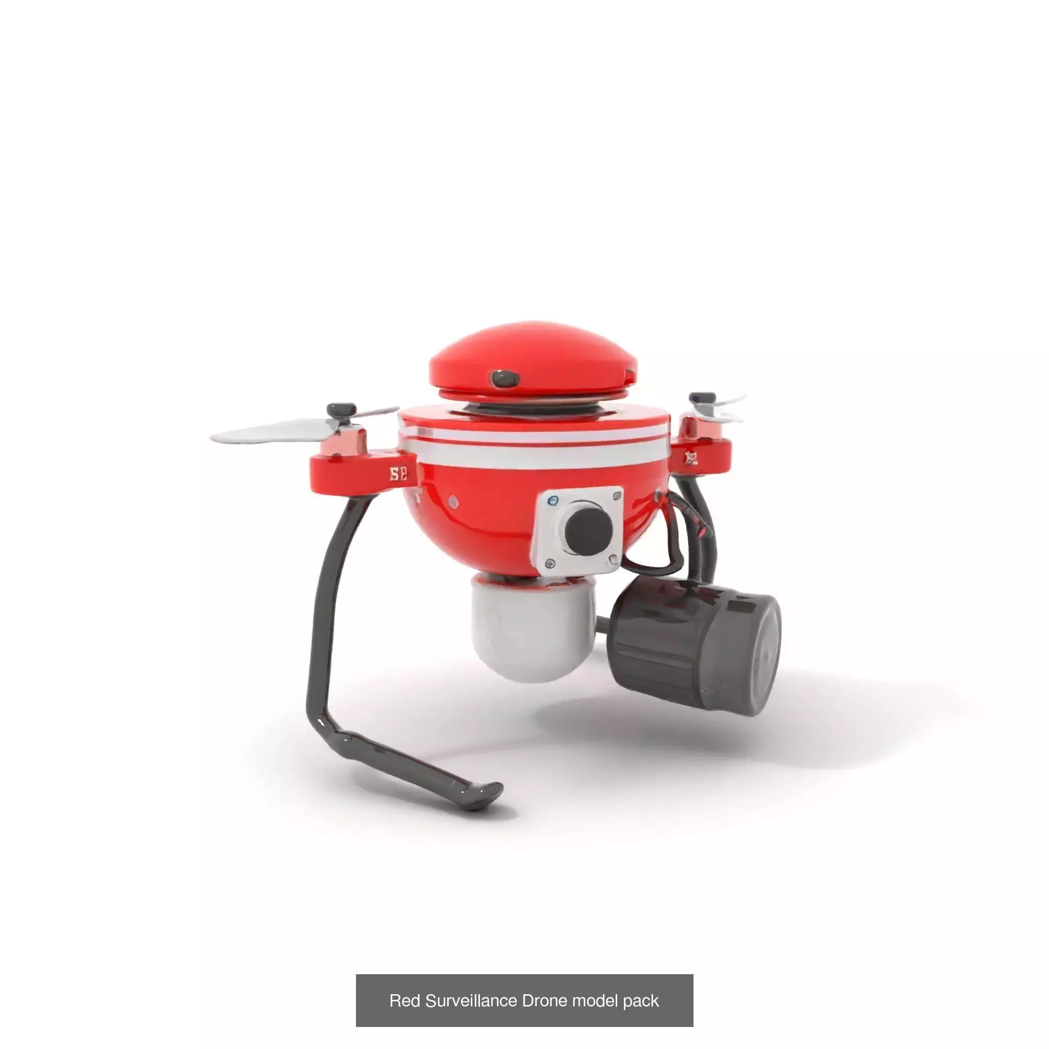 Dynamic Drone Models Pack  3D Model Collection_12