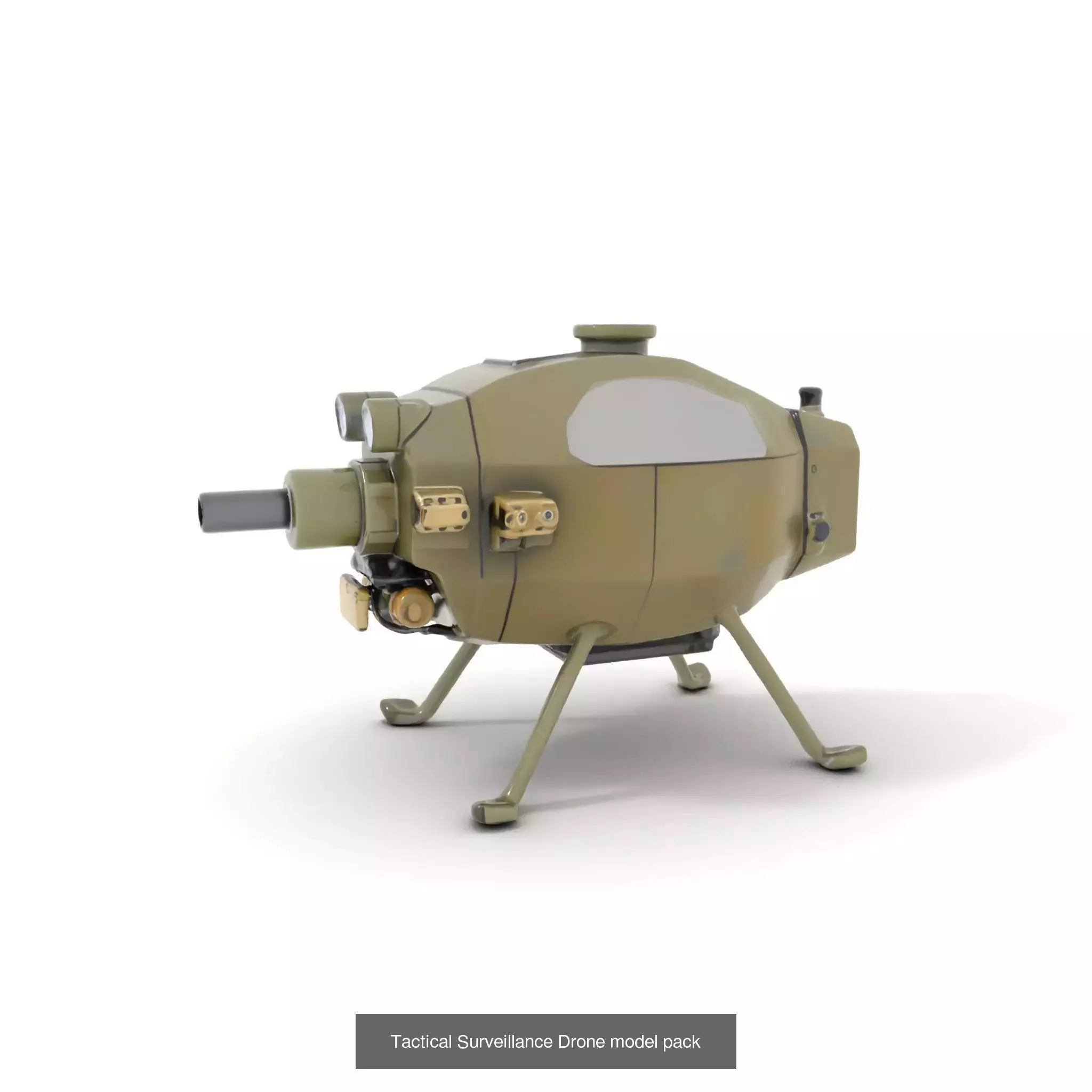 Dynamic Drone Models Pack  3D Model Collection_17