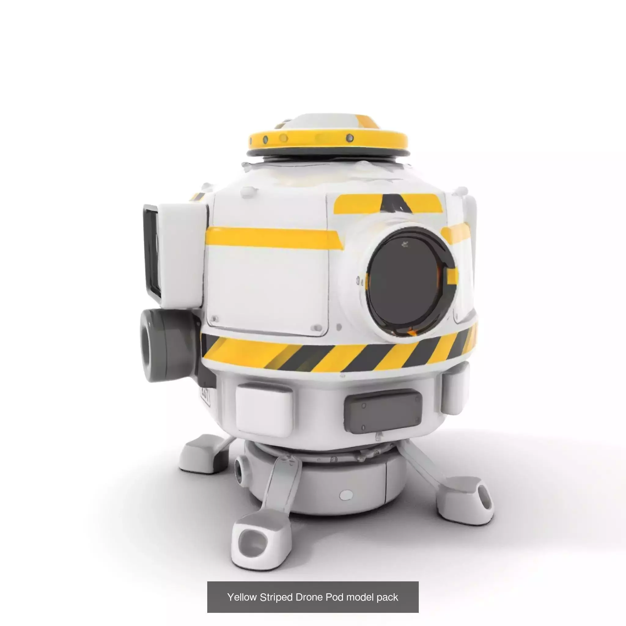 Dynamic Drone Models Pack  3D Model Collection_19