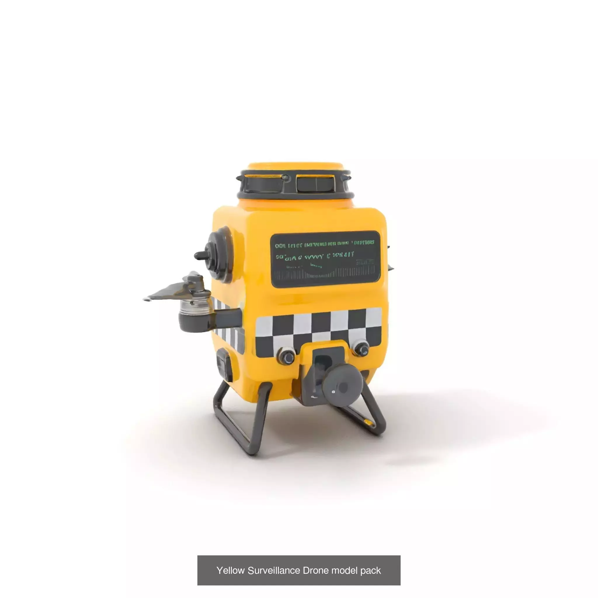 Dynamic Drone Models Pack  3D Model Collection_20