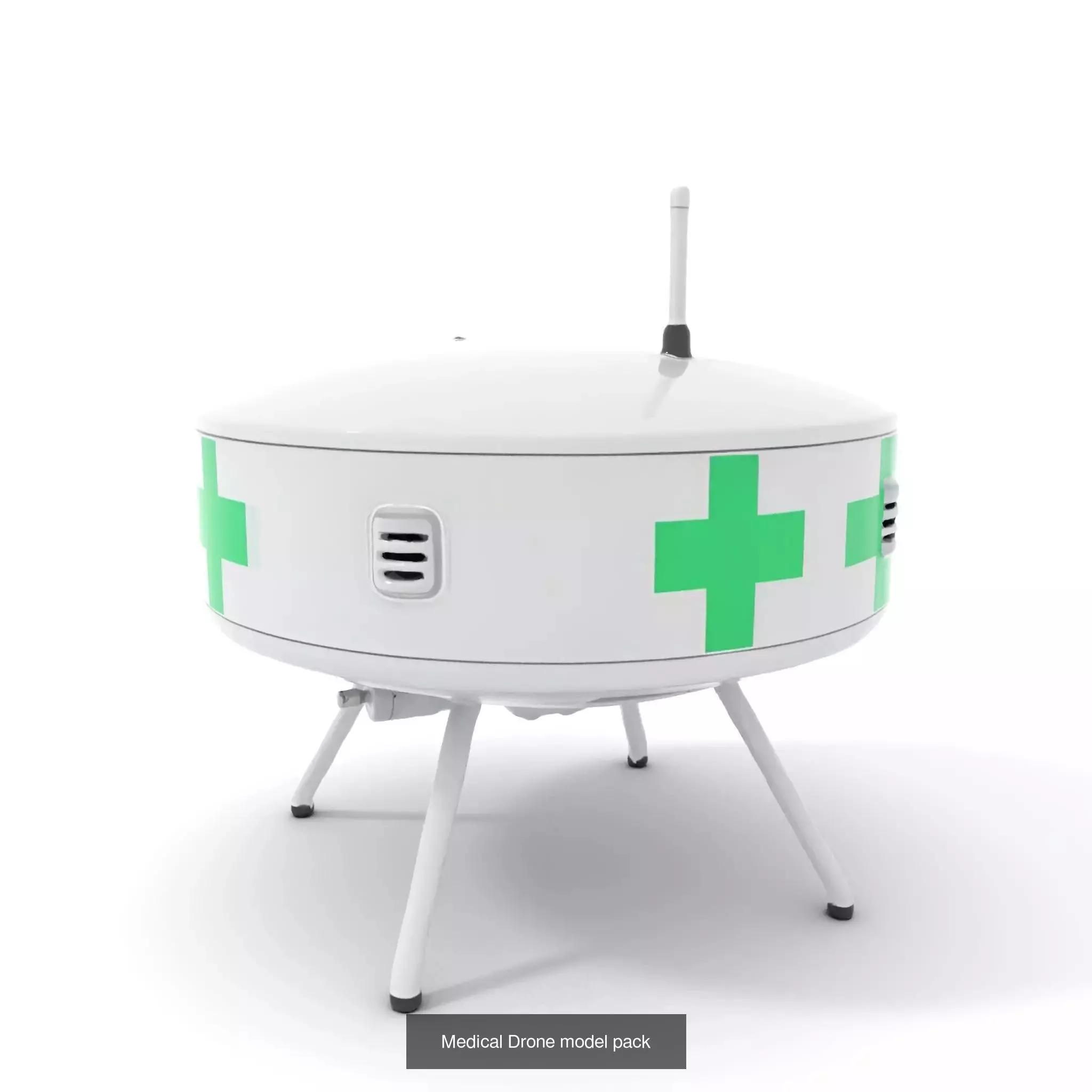 Dynamic Drone Models Pack  3D Model Collection_13