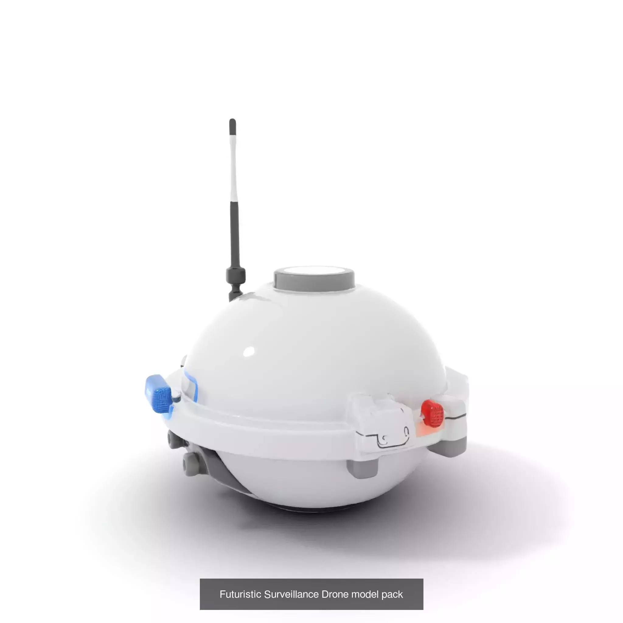 Dynamic Drone Models Pack  3D Model Collection_21