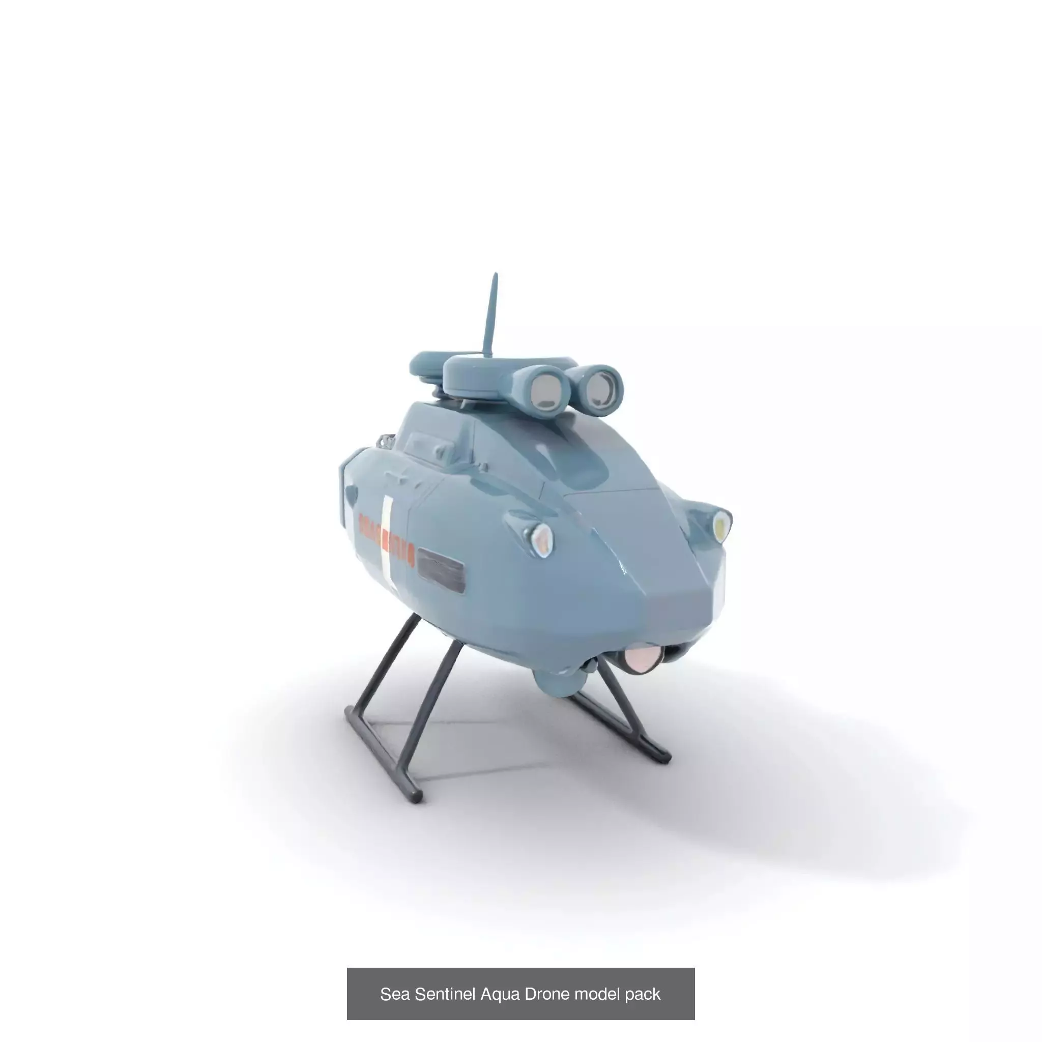 Dynamic Drone Models Pack  3D Model Collection_22