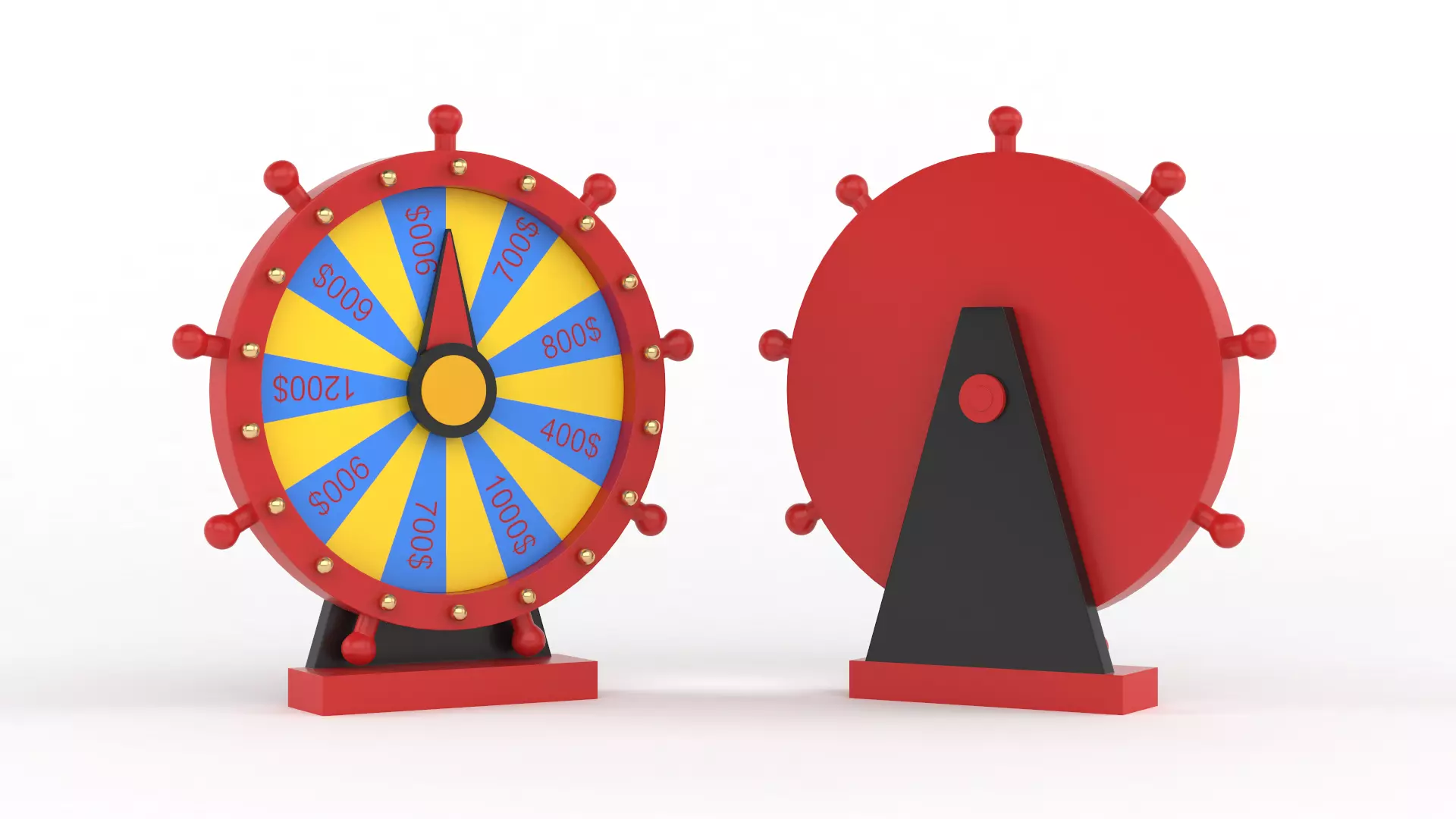 Wheel of Fortune 3D model