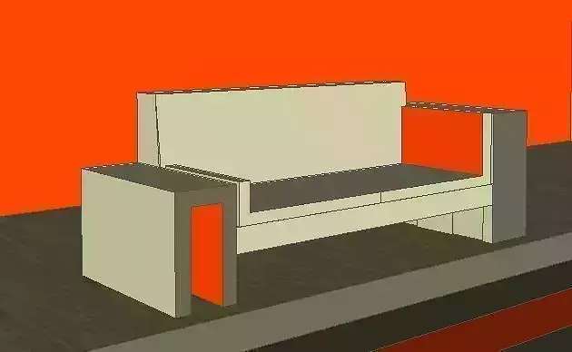 ART10STYLE COUCH 3D model