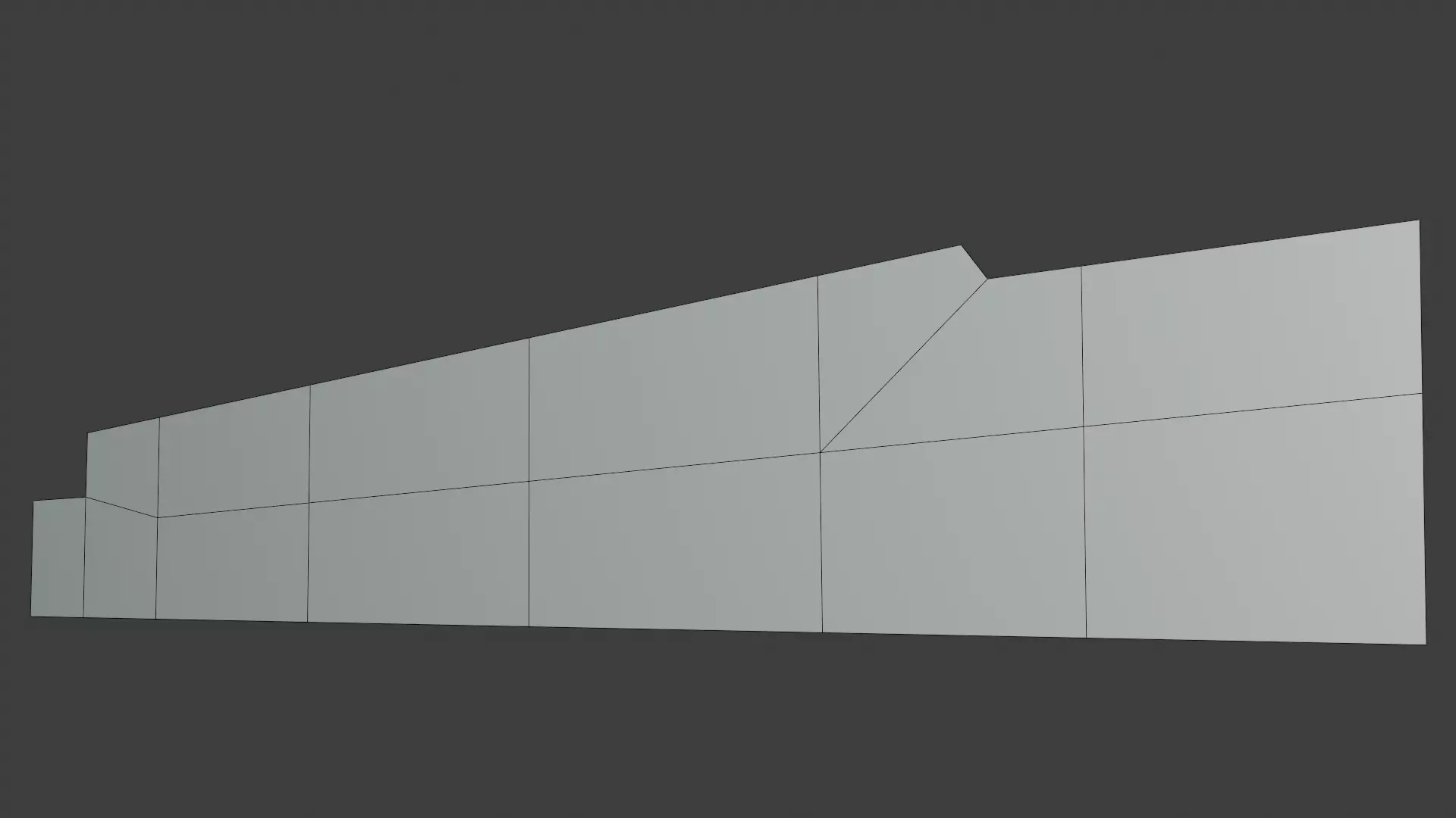 Big graffiti wall 3D model_2
