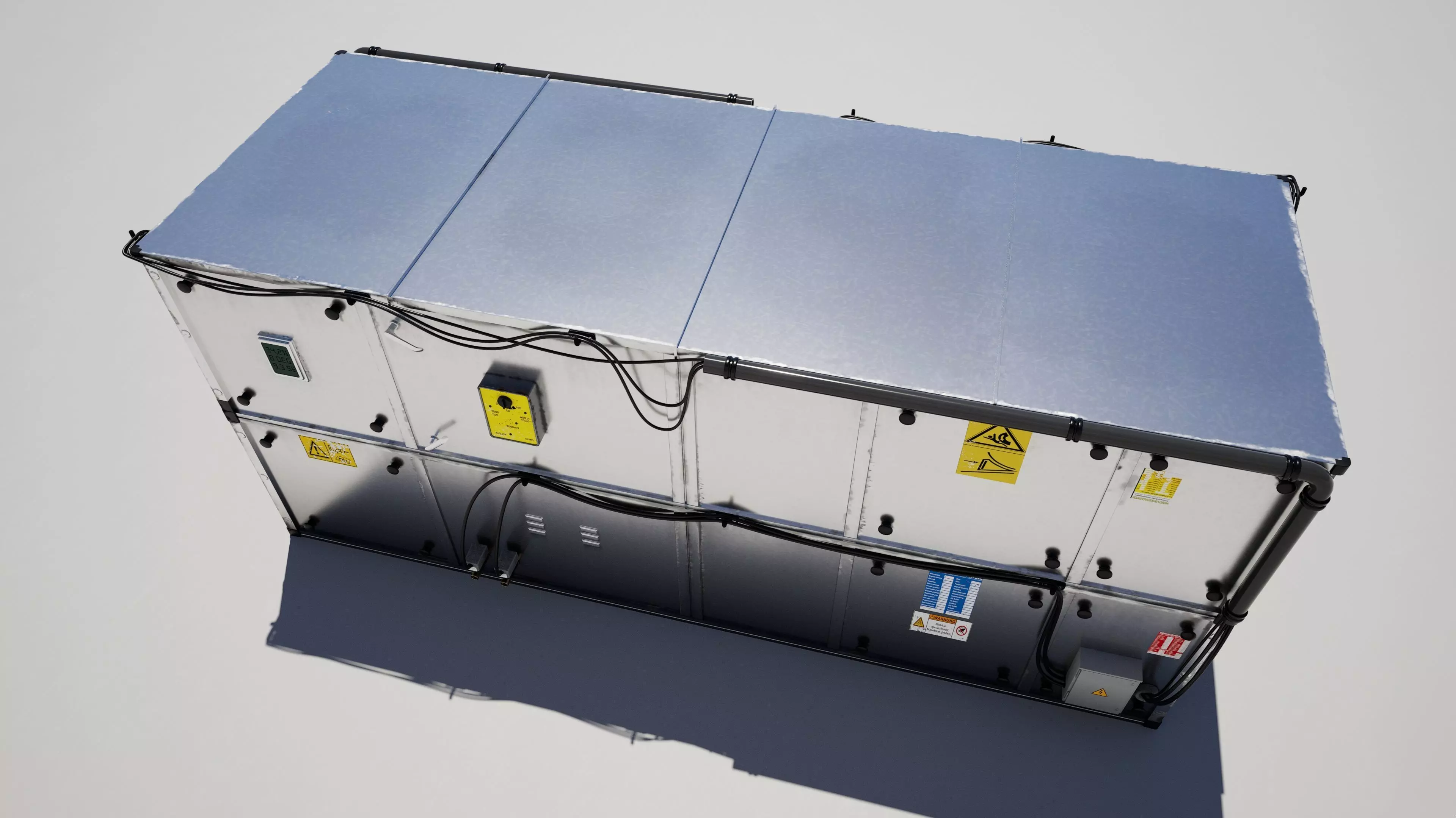 Electric Rooftop Cabin  3D model_4