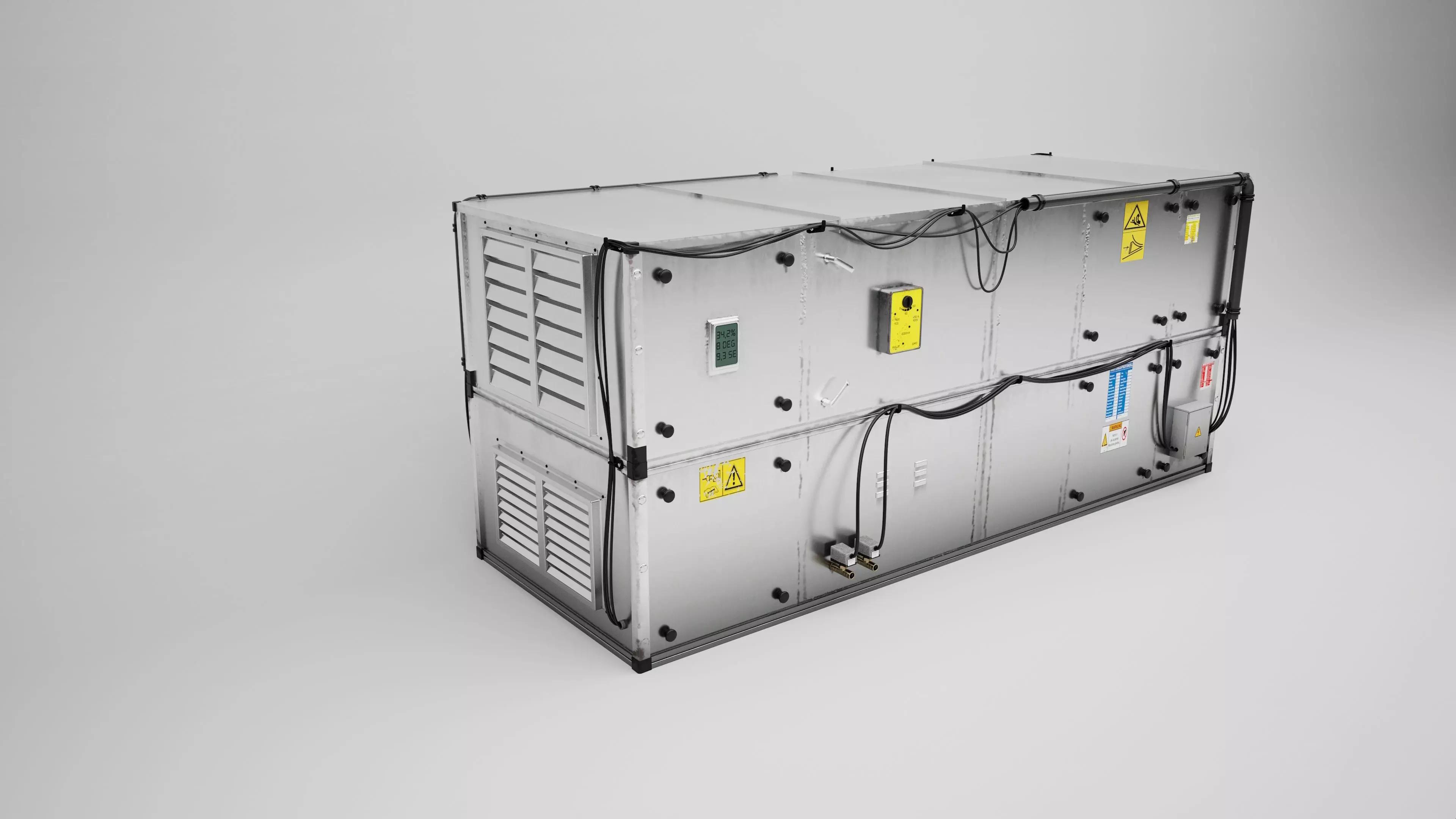 Electric Rooftop Cabin  3D model_1