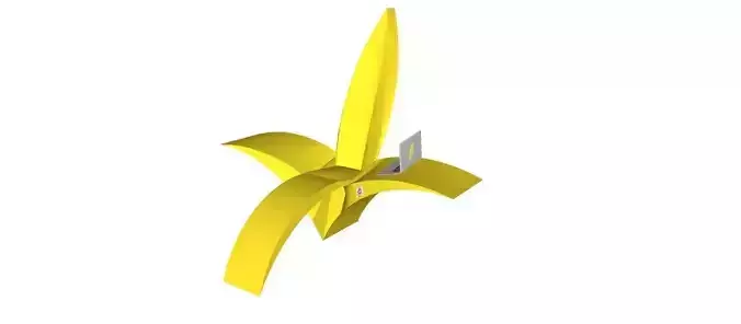 BANANA check mark 3D model