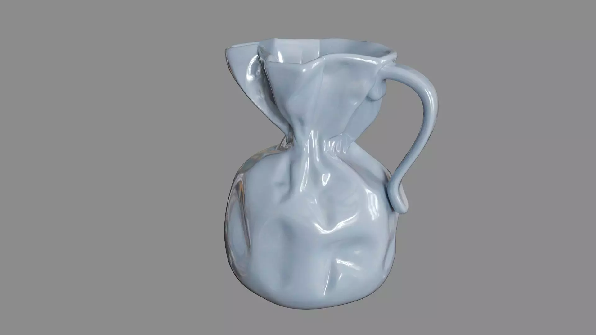 Crumple Jug 3D model