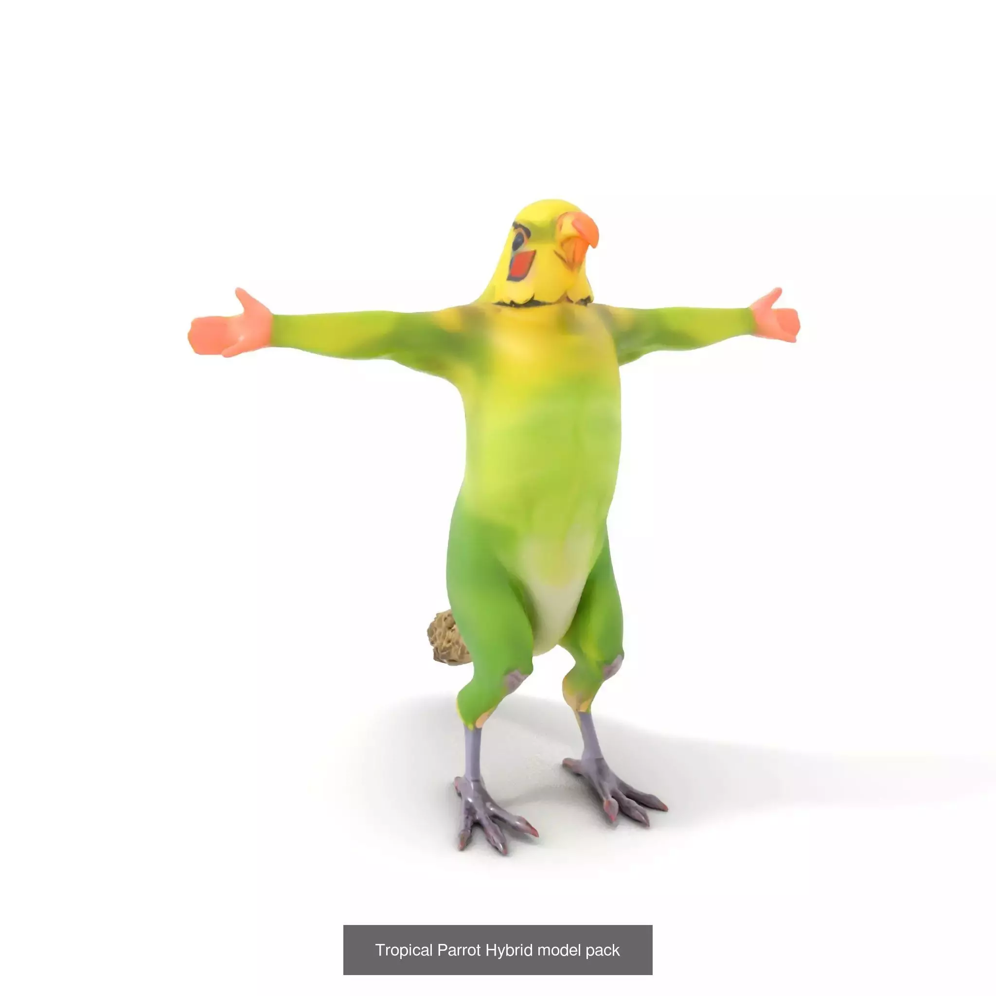 Whimsical Creatures and Objects Pack 3D Model Collection_12