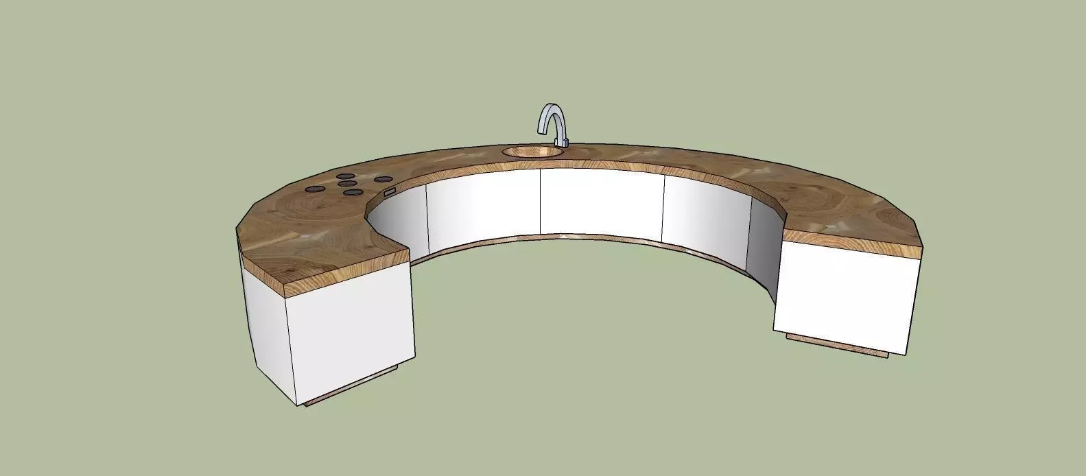 ROUND KITCHEN  3D model_0