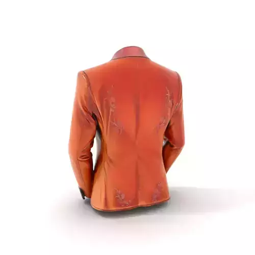 Elegant Floral Jacket model pack Low-poly 3D model
