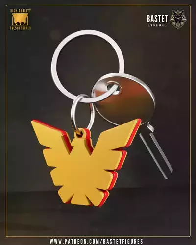 Dark Phoenix Keychain I XMen