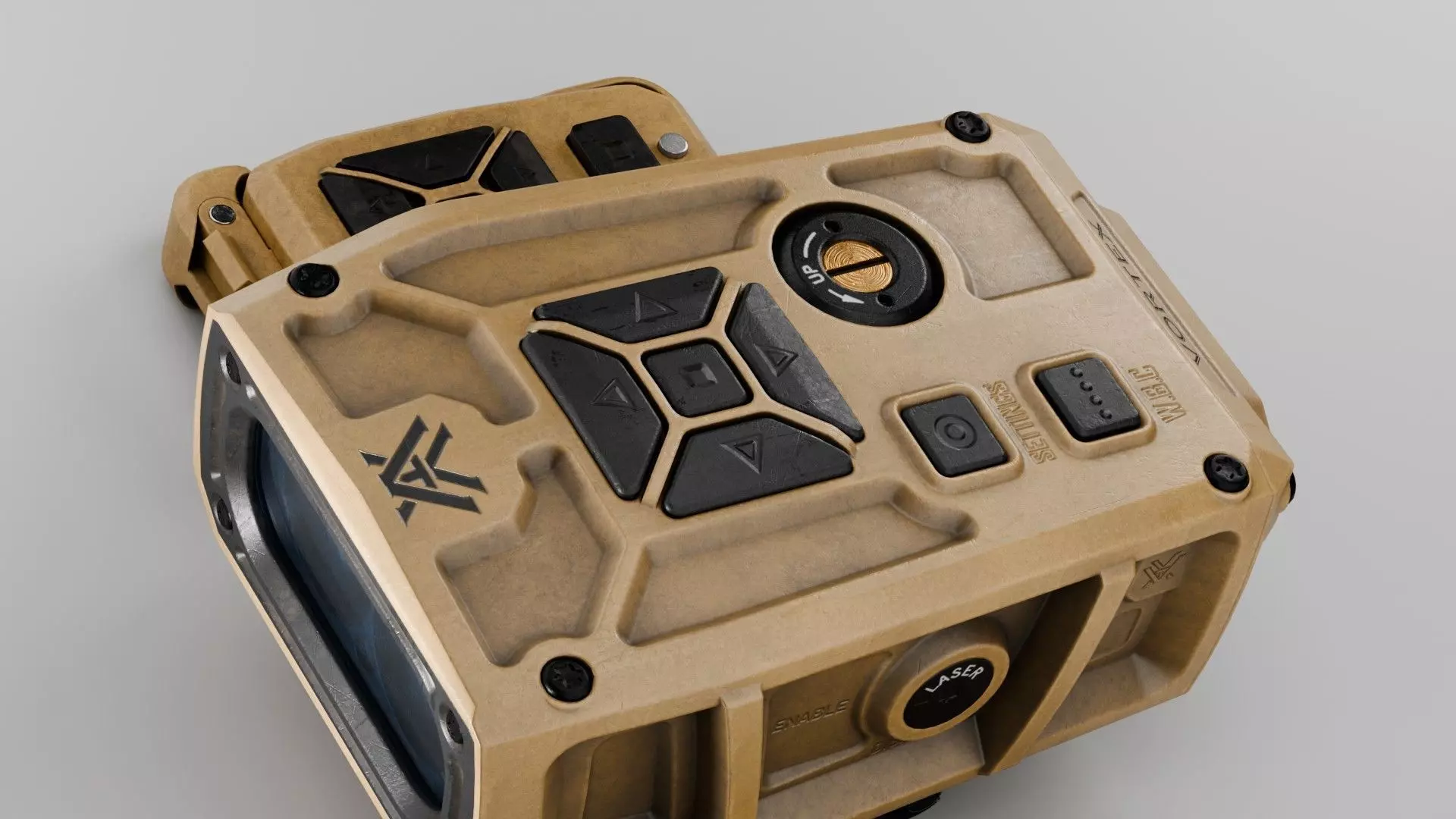 Rangefinder Vortex Impact 4000 Rail Low-poly 3D model_4