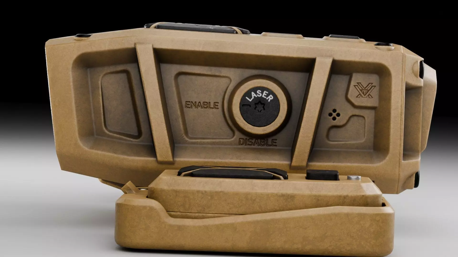 Rangefinder Vortex Impact 4000 Rail Low-poly 3D model_8