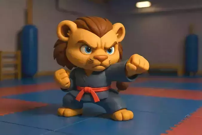 LEO SHOTO KUN - Pety fighters - collectible serie - 