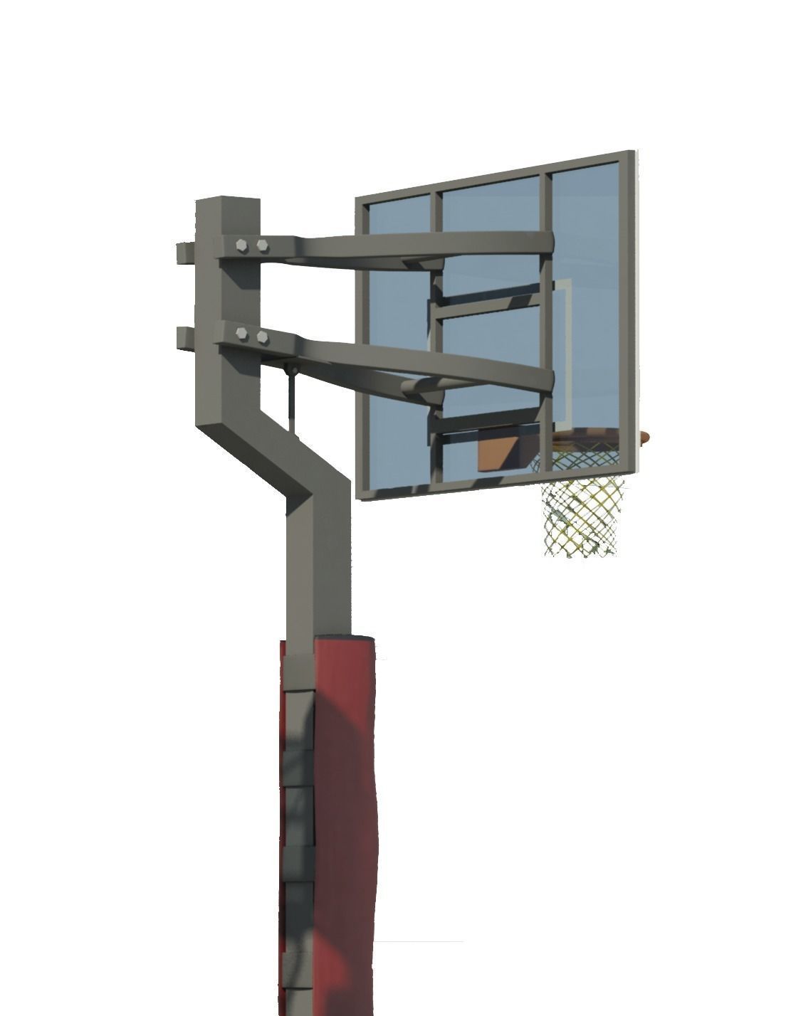 Basketball Hoop 3D model