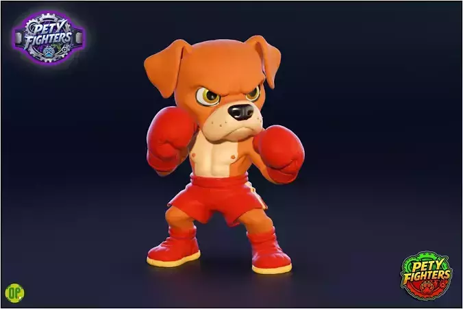 BOXY GOOD BOY - Pety Fighters - collectible serie -