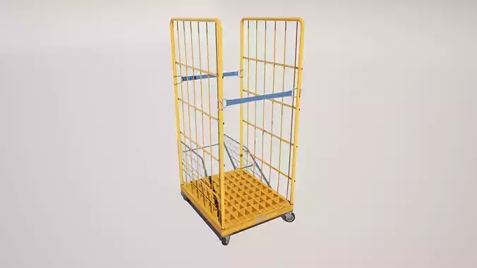 Roll Mesh Wire Container 