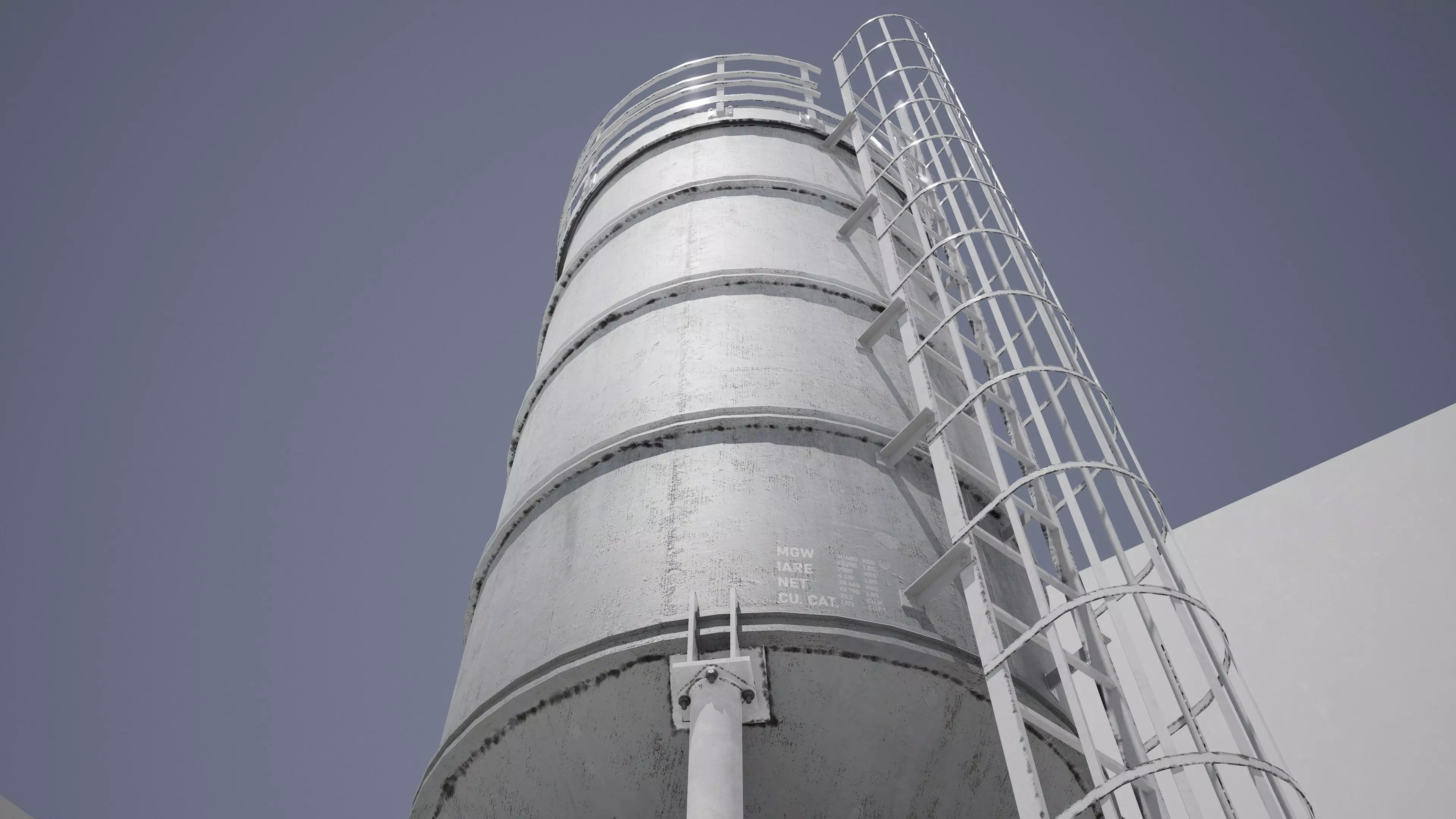 Storage Silo  3D model_5