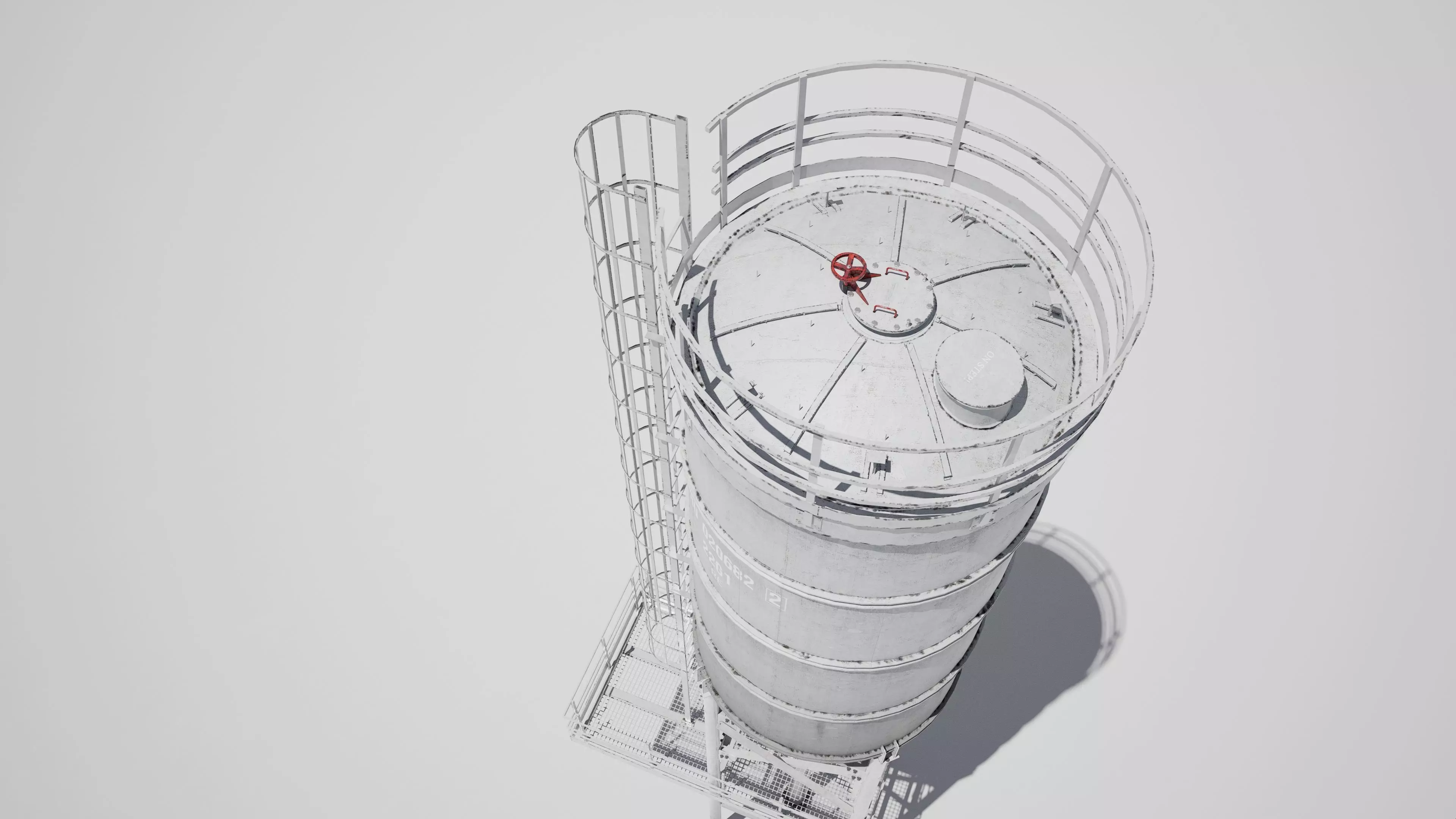 Storage Silo  3D model_2
