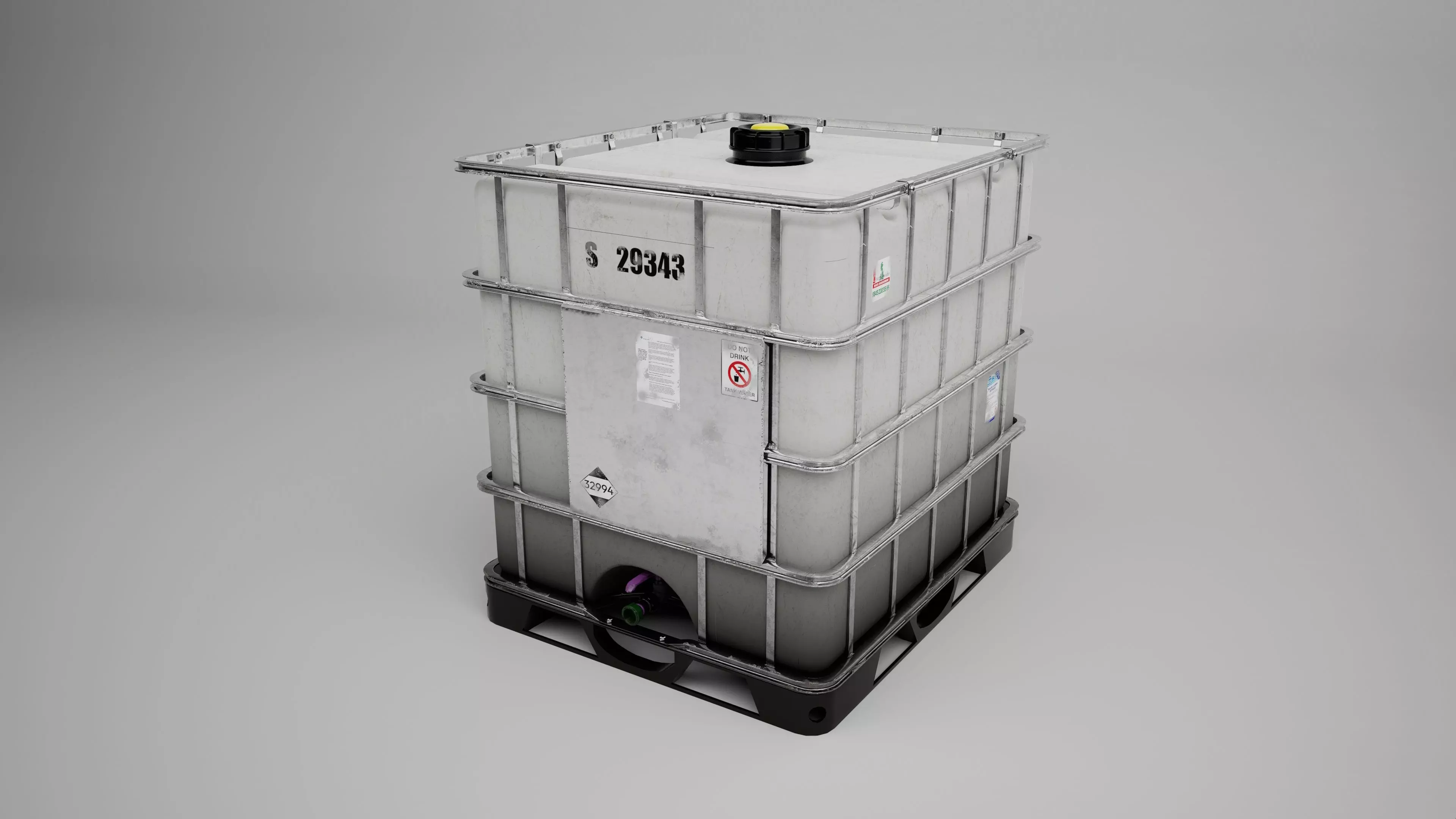Water Storage Tank 3D model