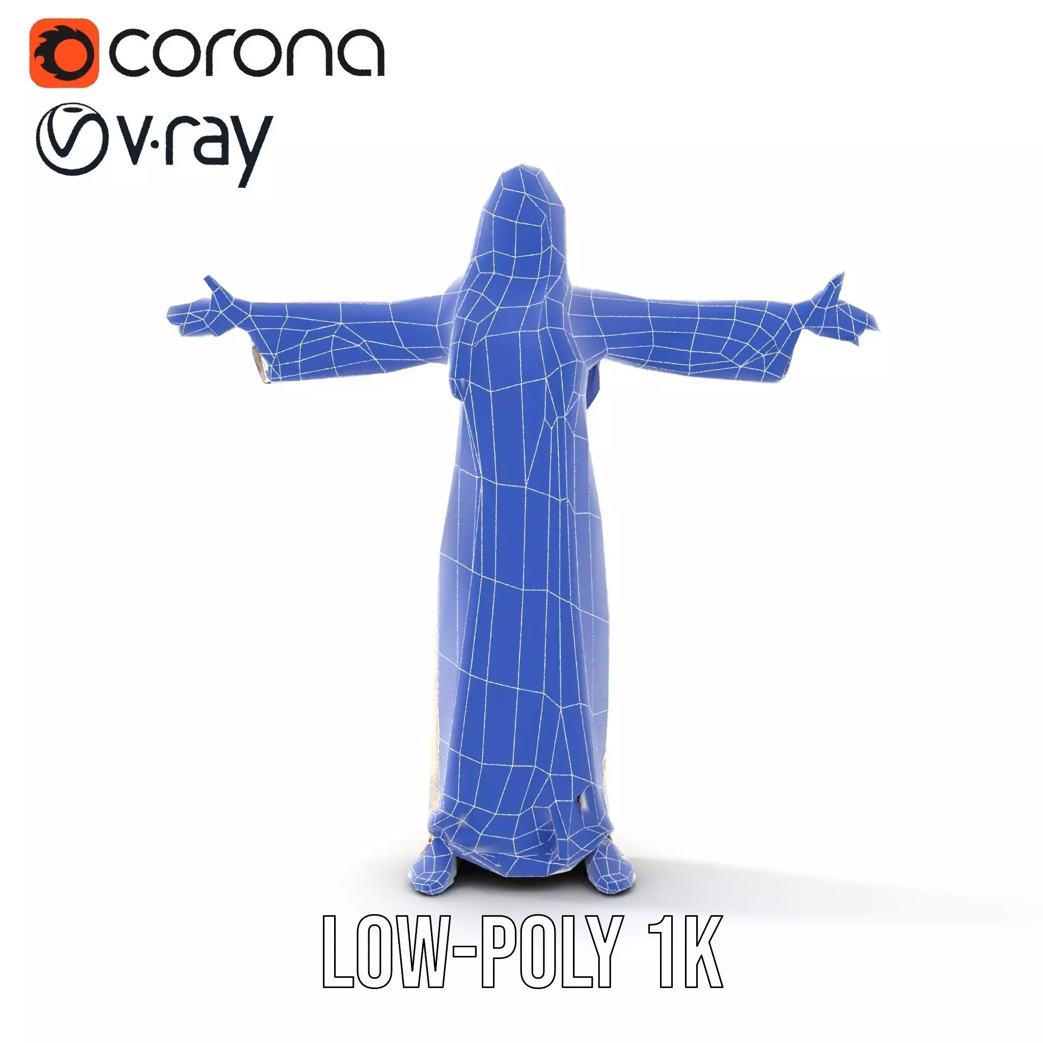 Elegant Beige Dress model pack Low-poly 3D model_21