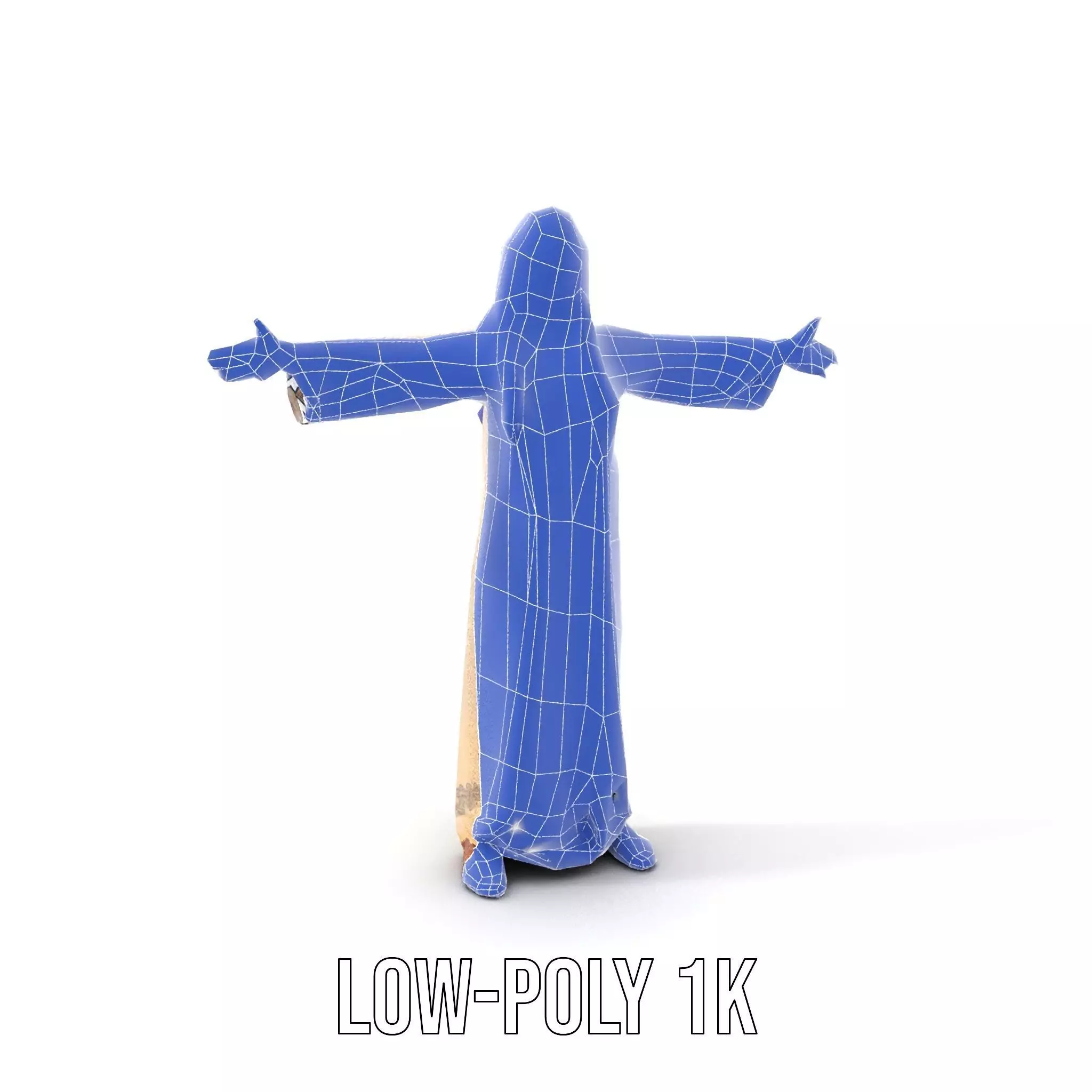 Elegant Beige Dress model pack Low-poly 3D model_14