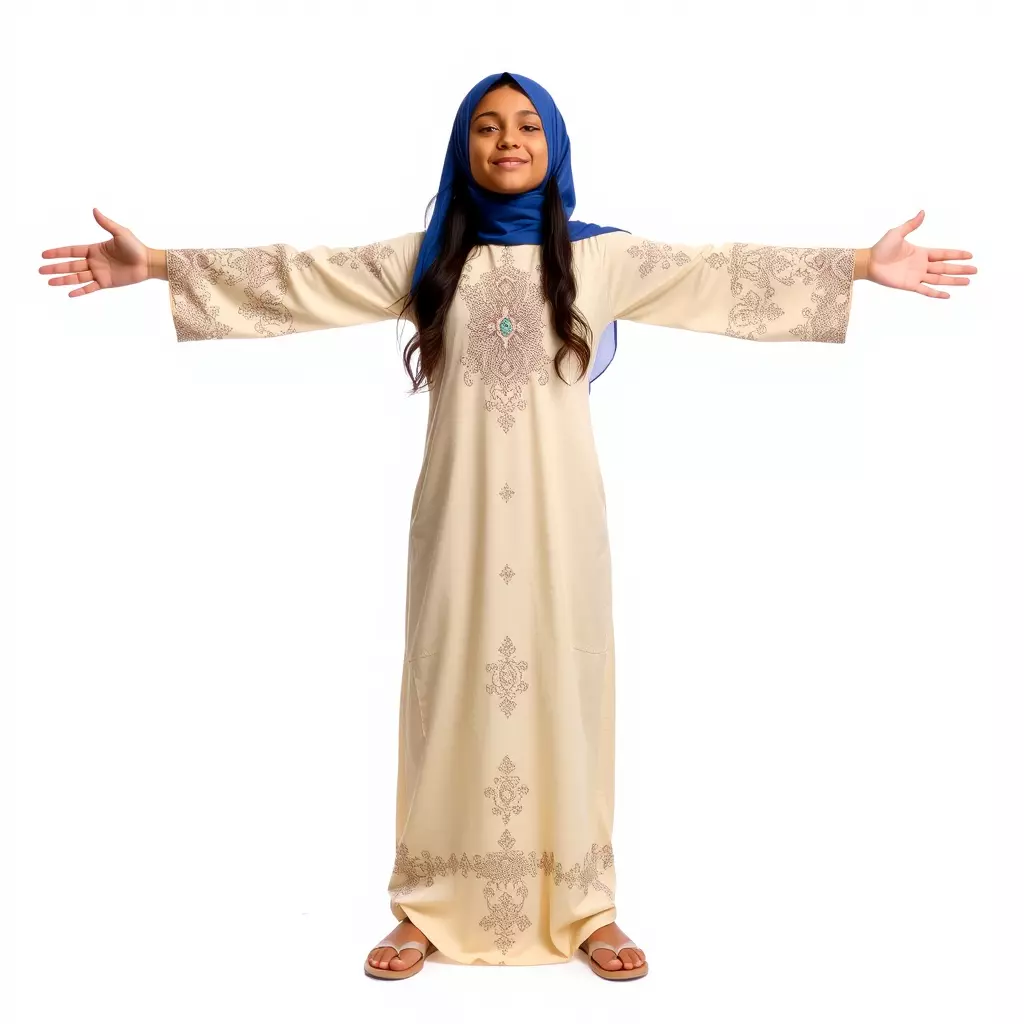 Elegant Beige Dress model pack Low-poly 3D model_2