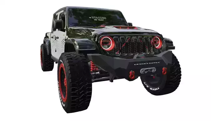 2025 Jeep Gladiator RUBICON 392 datamen  X-BOW Series