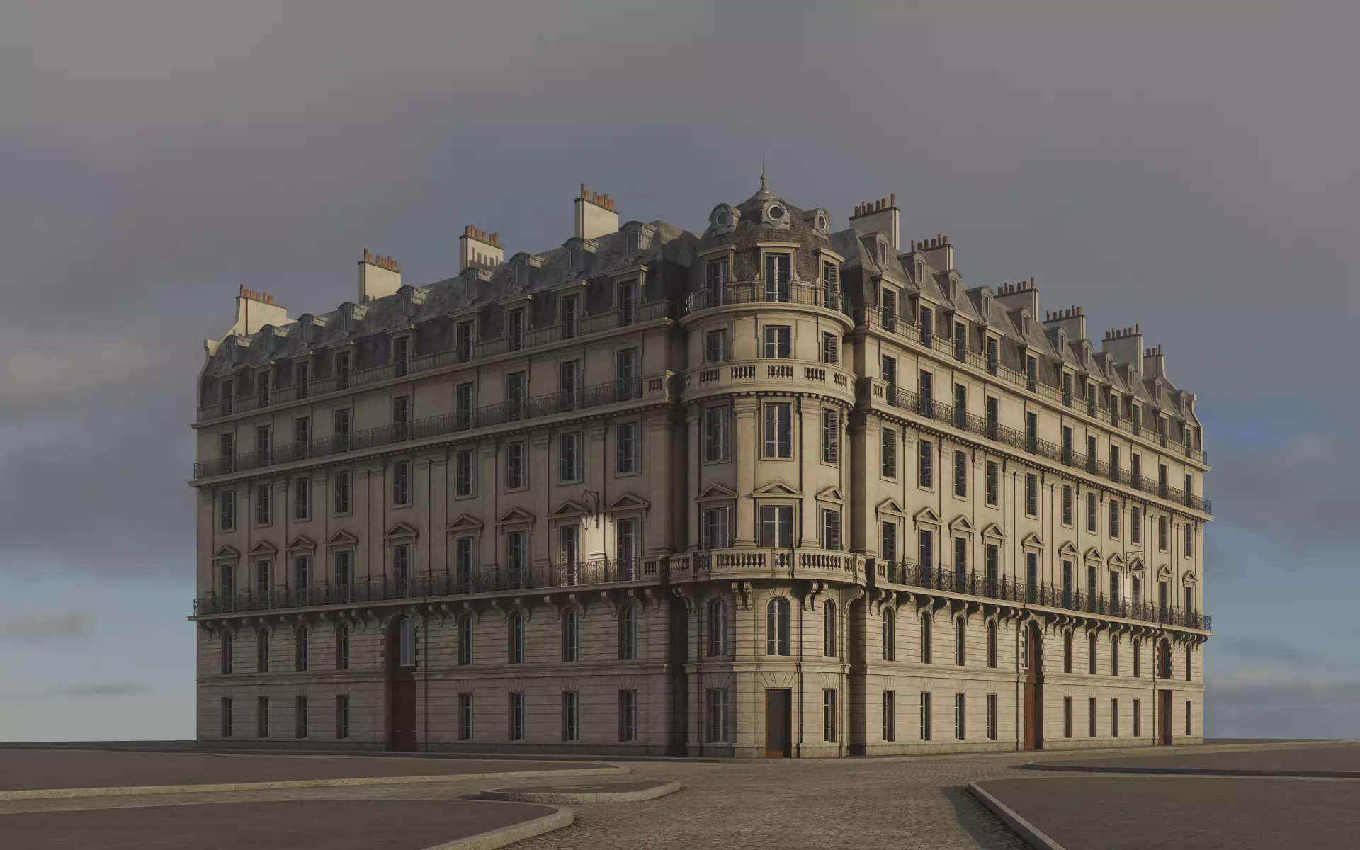 City Building V 3D model_14