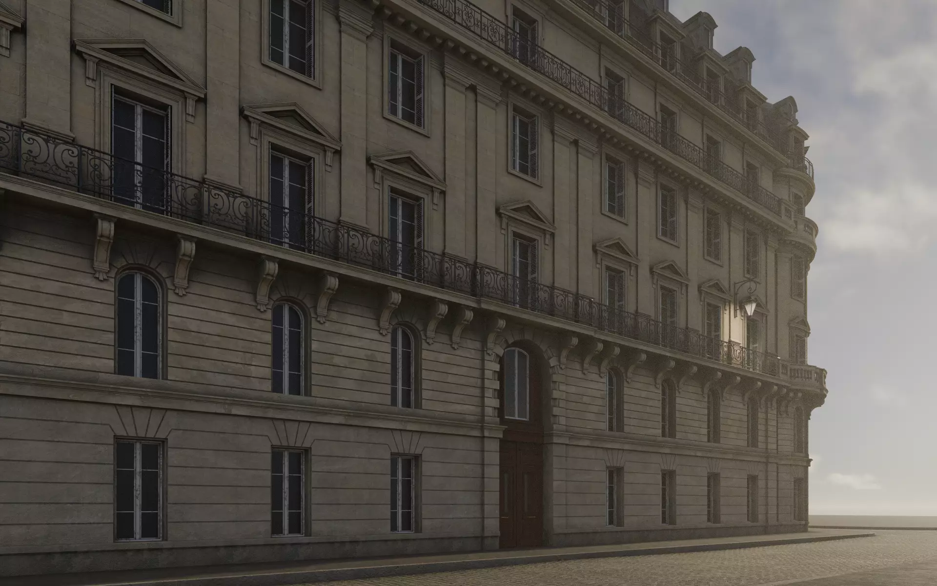 City Building V 3D model_2