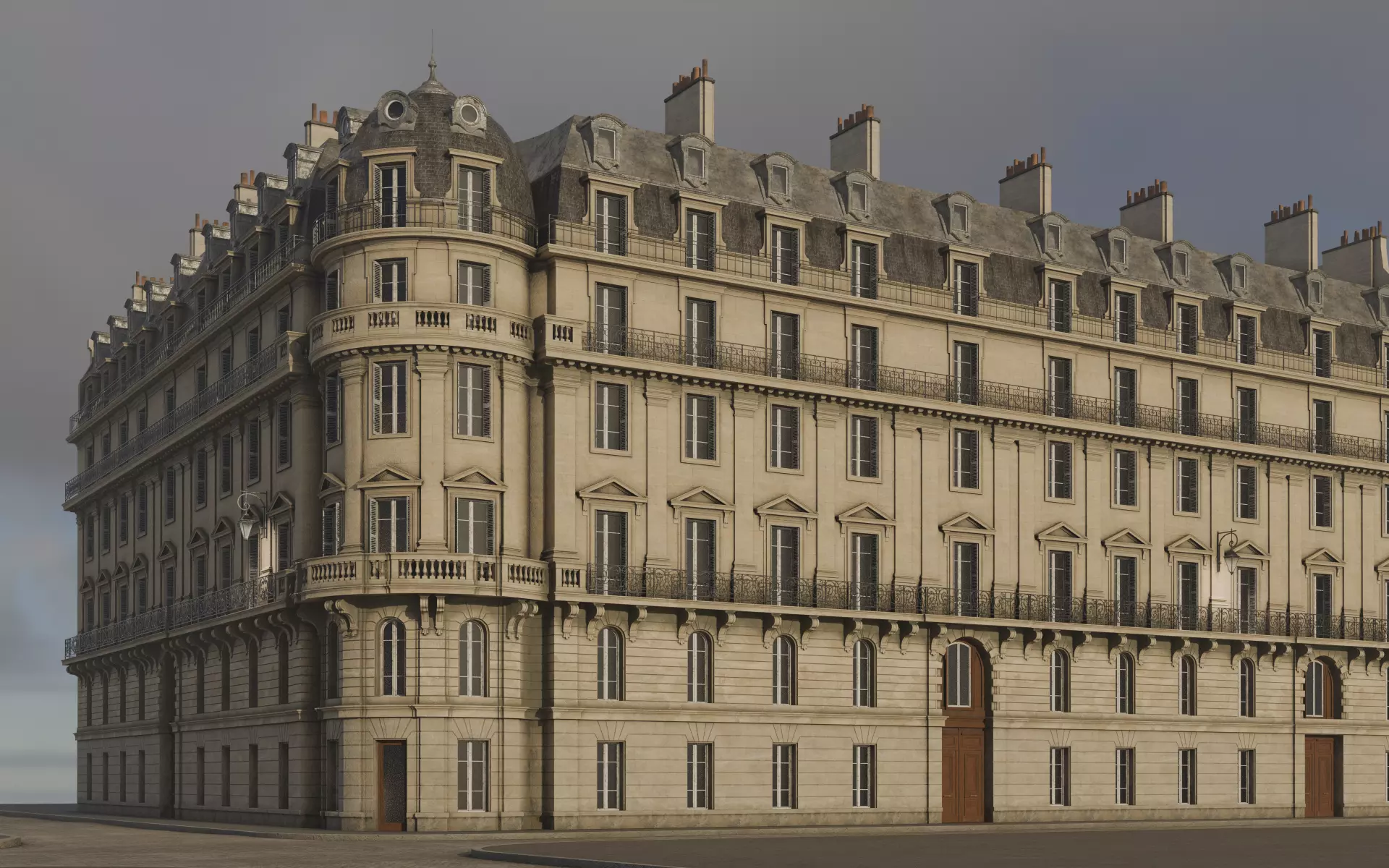 City Building V 3D model_15