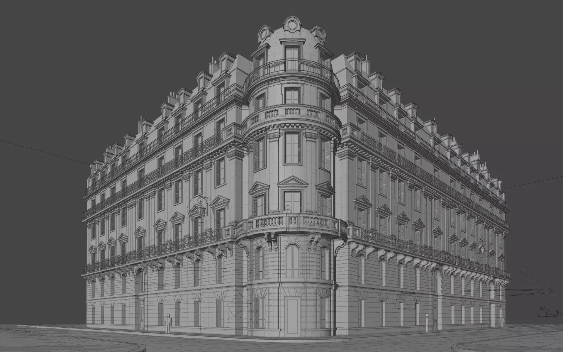 City Building V 3D model_16