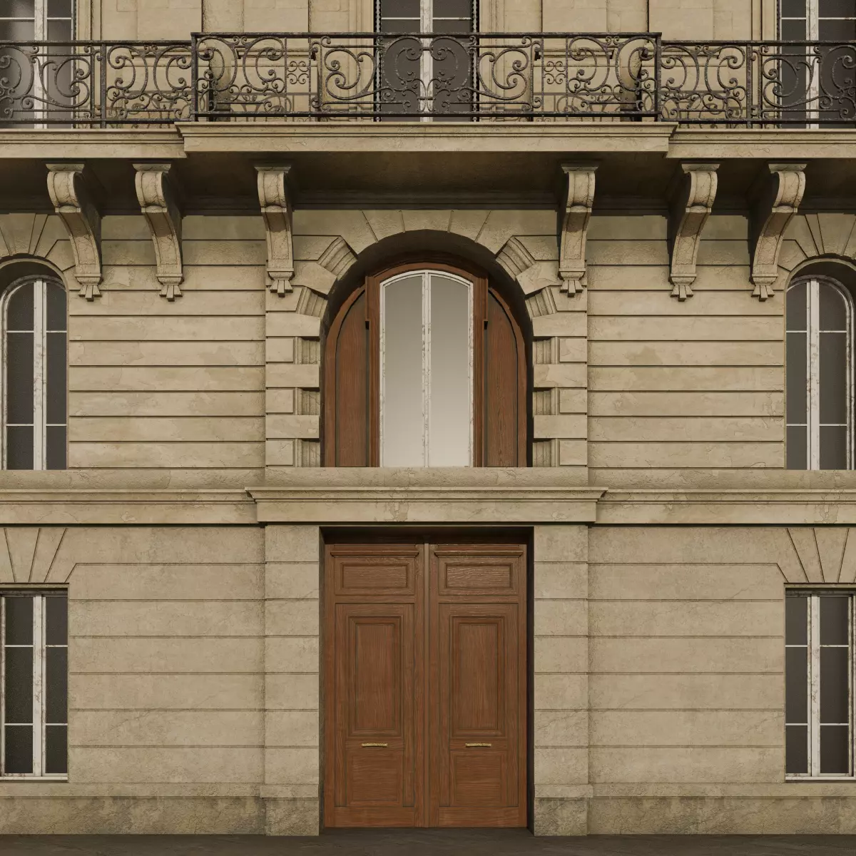 City Building V 3D model_12