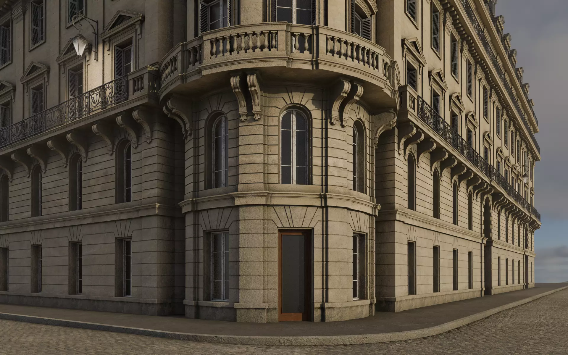 City Building V 3D model_7