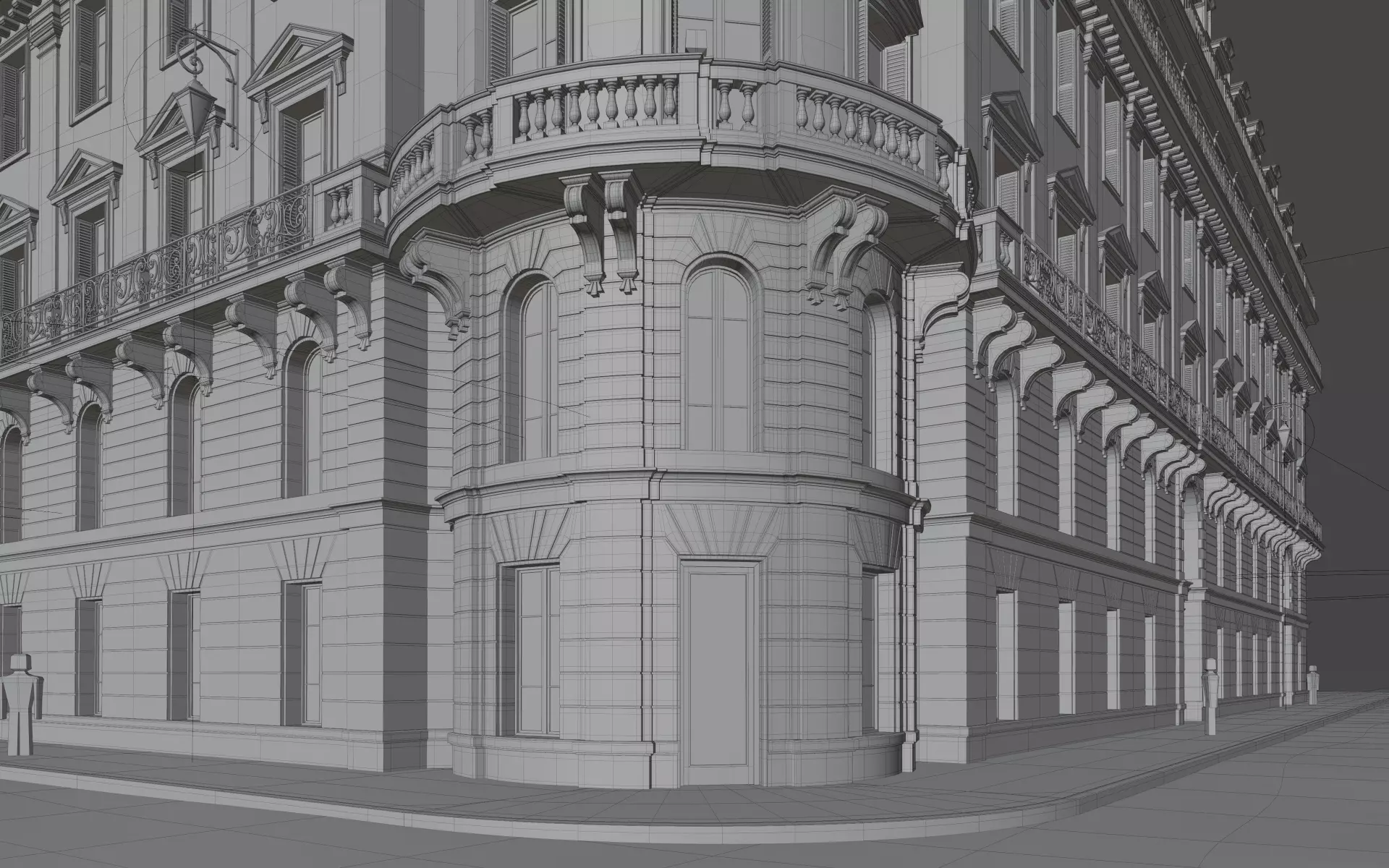 City Building V 3D model_22