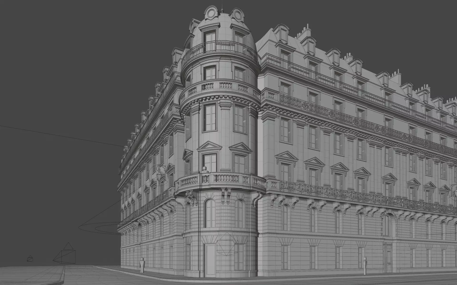 City Building V 3D model_19