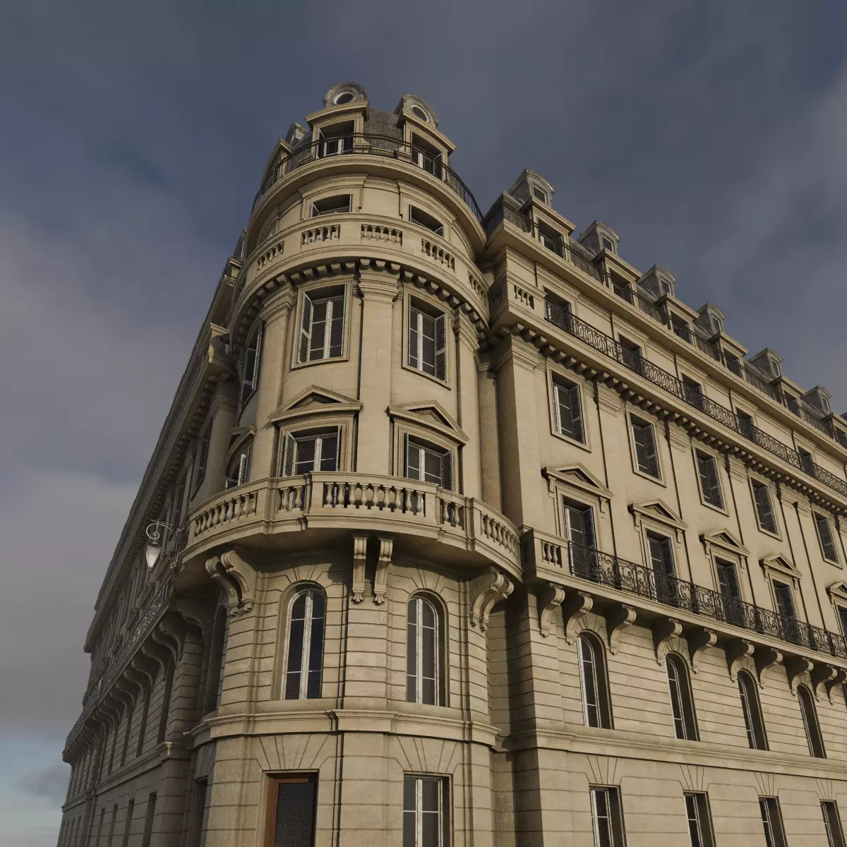 City Building V 3D model_9